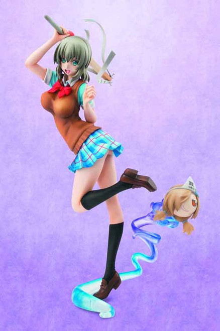 Binbo-Gami Ga Sakura Ichiko & Momiji Ex Model PVC Figure -- FEB131681