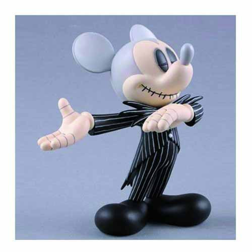 Disney Jack Skellington Mickey Vinyl Collector VCD--Medicom -- FEB131692