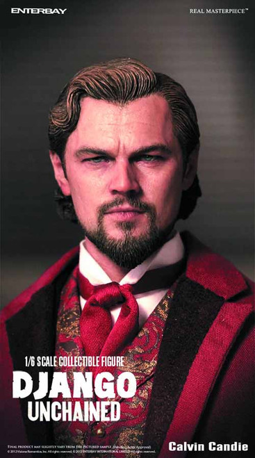 Django Unchained Calvin Real Masterpiece Action Figure -- FEB131720