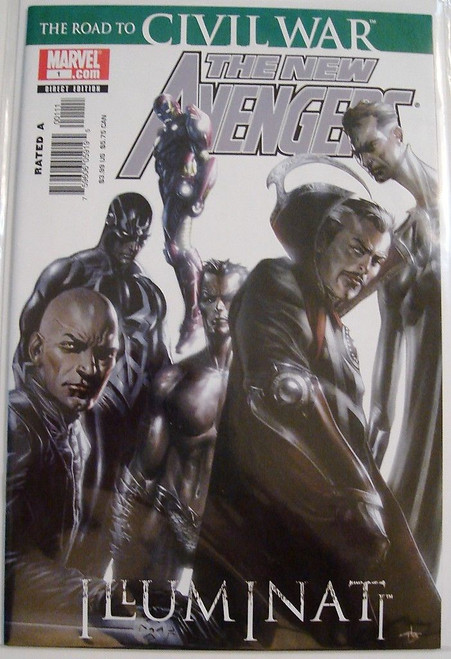 New Avengers Illuminati 1, 2, 3, 4, 5 Iron Man X-Men Bendis Cheung New Avengers Illuminati 1, 2, 3, 4, 5 Iron Man X-Men Bendis Cheung