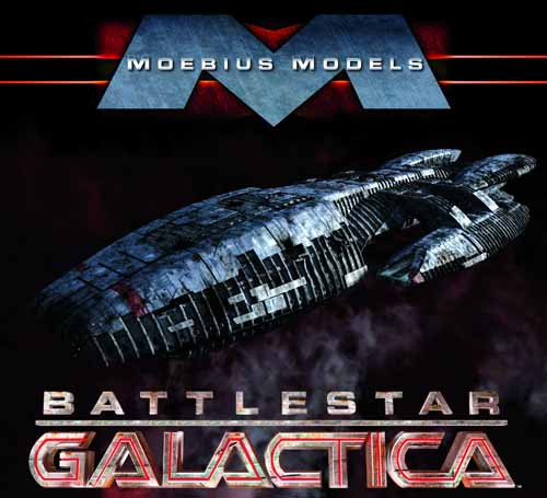 Battlestar Galactica BSG Model Kit Moebius -- JAN121837