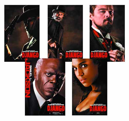 Django Unchained 8-In Action Doll Assortment -- JAN131697