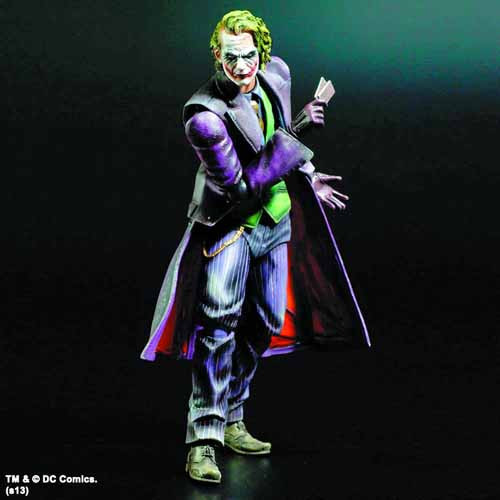 Dark Knight Trilogy Play Arts Kai The Joker Action Figure -- JAN131785 Dark Knight Trilogy Play Arts Kai The Joker Action Figure -- JAN131785