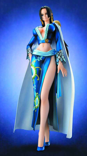 One Piece Pop Boa Hancock Ex Model PVC Figure Blue Version -- JAN131827