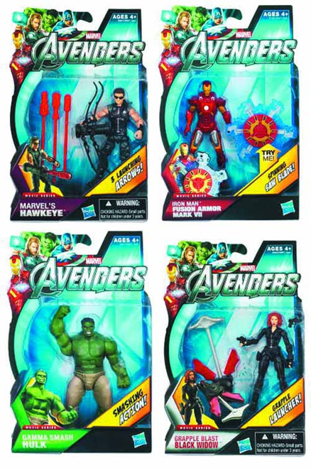 Avengers Earths Mightiest Heroes Action Figure Asst 201204 -- JUL121809