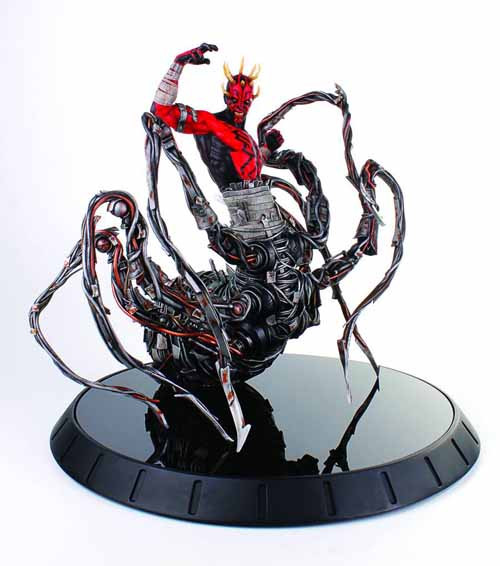 Star Wars Darth Maul Spider Statue -- Gentle Giant -- DEC121695 Star Wars Darth Maul Spider Statue -- Gentle Giant -- DEC121695