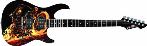 Ghost Rider Predator Plus Expansion Electric Guitar -- JUL122071