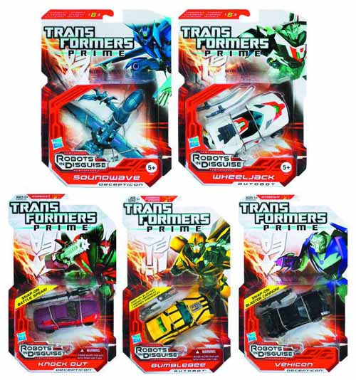Transformers Prime Deluxe Action Figure Assortment 201204 -- JUN121872 Transformers Prime Deluxe Action Figure Assortment 201204 -- JUN121872