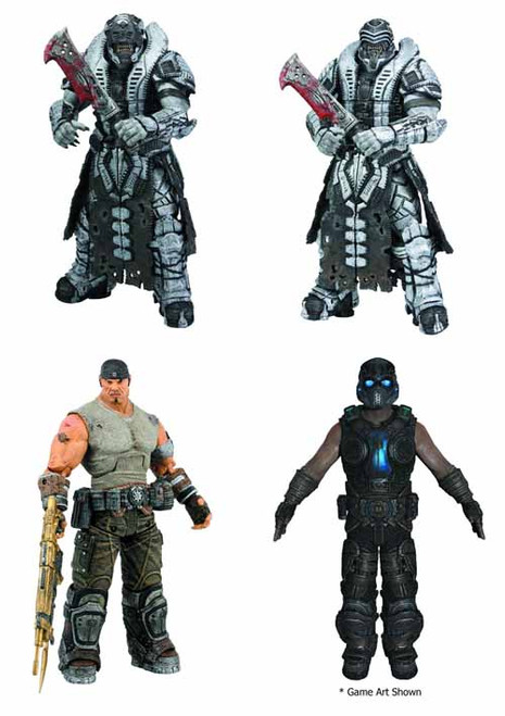 Gears Of War 3 Series 3 Action Figure Assortment -- JUN121881 Gears Of War 3 Series 3 Action Figure Assortment -- JUN121881