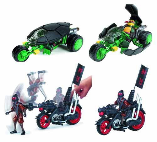 TMNT Vehicle W/Figure Pack Assortment 201201 -- MAY121844