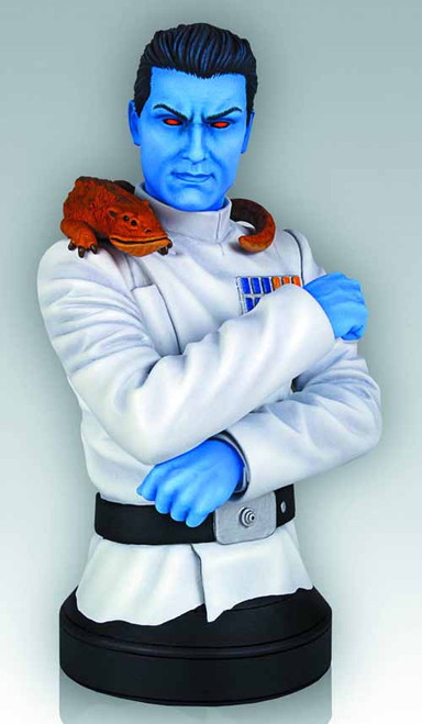 Star Wars Grand Admiral Thrawn Mini-Bust -- Gentle Giant -- MAY131921 Star Wars Grand Admiral Thrawn Mini-Bust -- Gentle Giant -- MAY131921