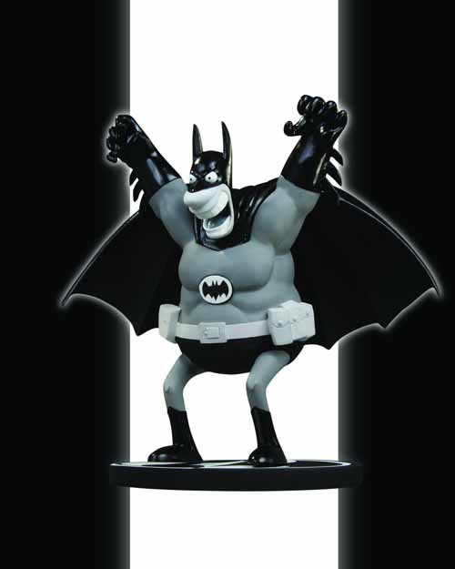 Batman Black & White Statue By Sergio Aragones -- NOV110246