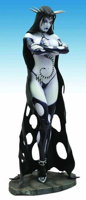 Femme Fatales Raven Hex Pvc Statue -- NOV111473