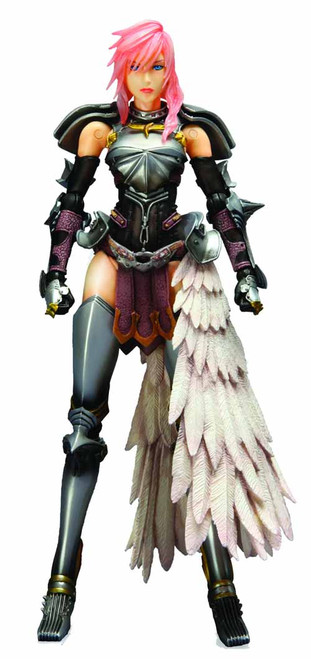 Final Fantasy XIII-2 Play Arts Kai Lightning Action Figure -- NOV111633