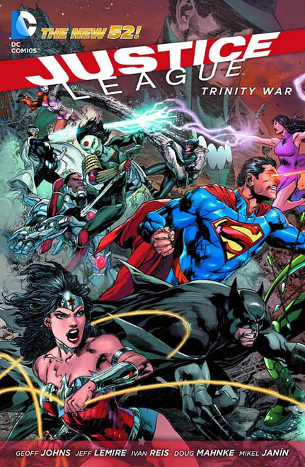 Justice League Trinity War HC (n52) -- Batman Superman -- NOV130226