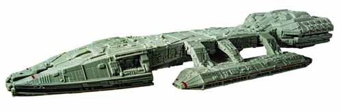 Classic Battlestar Galactica Galactica Model Kit -- NOV132005 Classic Battlestar Galactica Galactica Model Kit -- NOV132005