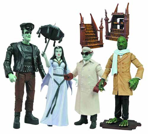 Munsters Select Hot Rod Herman Action Figure -- Diamond -- NOV131830