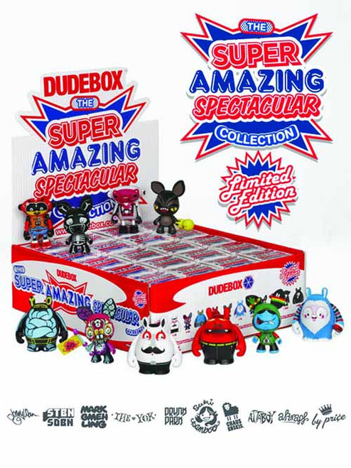 Dudebox Super Amazing Mini Figure 20-Piece BMB Display -- NOV131898 Dudebox Super Amazing Mini Figure 20-Piece BMB Display -- NOV131898