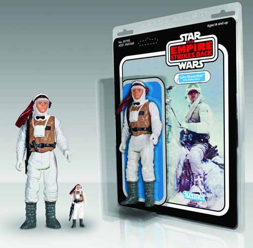 Star Wars Kenner-inspired Hoth Luke Jumbo Action Figure -- NOV131957 Star Wars Kenner-inspired Hoth Luke Jumbo Action Figure -- NOV131957