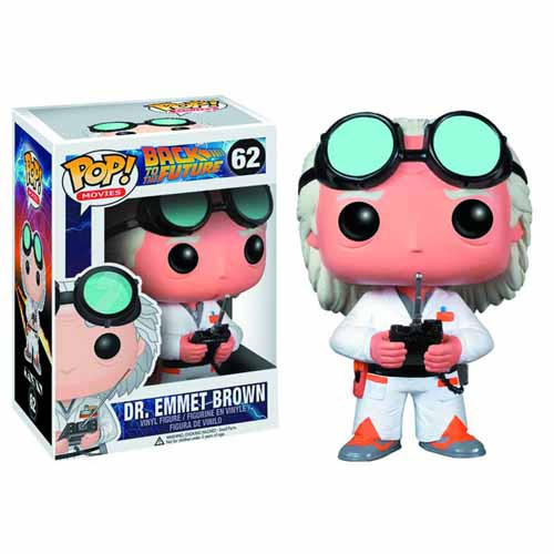 Pop Back To The Future Doc Brown Vinyl Figure -- NOV132263