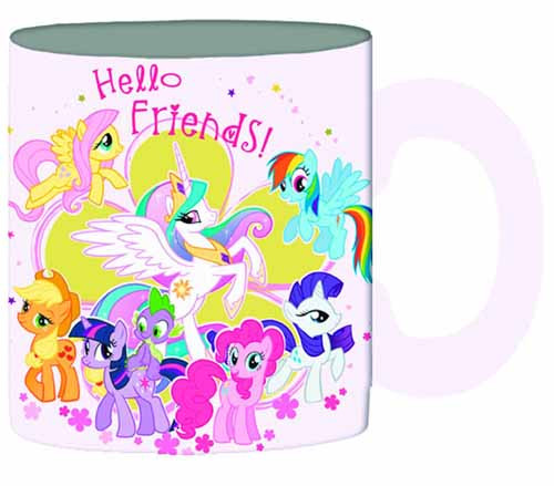 My Little Pony Hello Friends Glitter Mug -- NOV132373