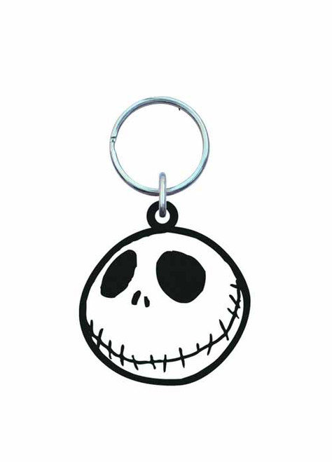 Nightmare Before Christmas NBX Jack Head PVC Keyring -- NOV132381