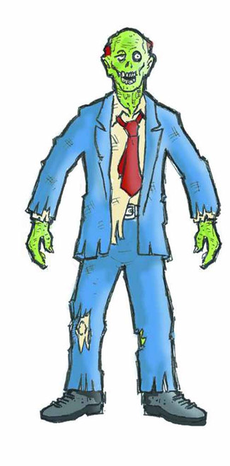 Zombie PX Bendy Toy -- NOV132476