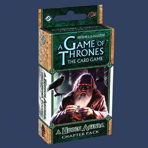 Game Thrones LCG A Hidden Agenda Chapter Pack -- NOV132517 Game Thrones LCG A Hidden Agenda Chapter Pack -- NOV132517