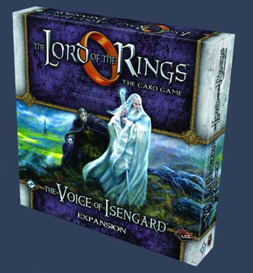 Lord Rings LCG Voice Of Isengard Expansion -- NOV132522