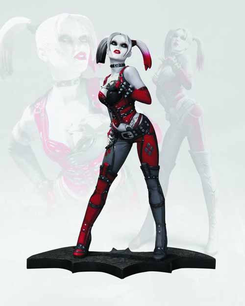 Batman Arkham City Harley Quinn Statue -- Dark Knight DC -- OCT120311 Batman Arkham City Harley Quinn Statue -- Dark Knight DC -- OCT120311