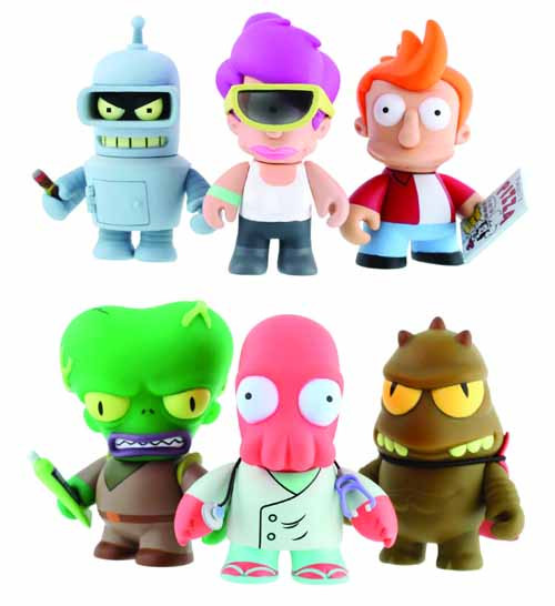 Futurama Mini Figure 16-Piece BMB Display -- OCT121611 Futurama Mini Figure 16-Piece BMB Display -- OCT121611