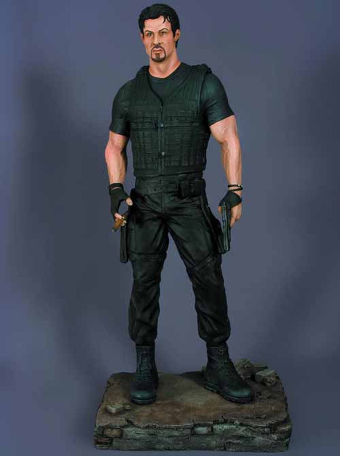 Expendables Barney Ross 1/4 Scale Statue -- Stallone -- OCT121697