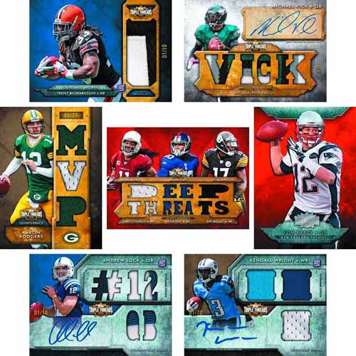 Topps 2012 Triple Threads Football Trading Cards T/C Box -- SEP121416