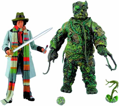 Doctor Who Seeds Of Doom Action Figure 2-Pack -- MAR132035 Doctor Who Seeds Of Doom Action Figure 2-Pack -- MAR132035