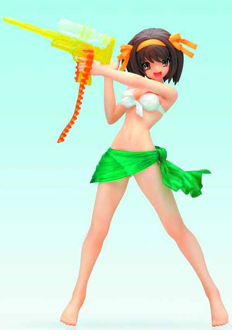Melancholy Of HS Haruhi PVC Figure Swimsuit Version -- FEB131685