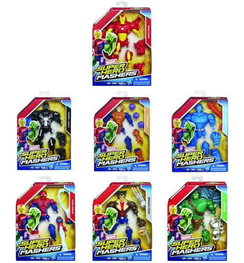 Avengers Super Hero Mashers 6in Action Figure Asst 201503 -- MAY152259