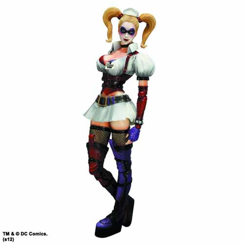 Batman Arkham Asylum Play Arts Kai Harley Quinn Action Fig -- APR121856 Batman Arkham Asylum Play Arts Kai Harley Quinn Action Fig -- APR121856