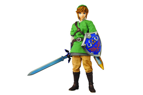 Legend of Zelda Skyward Sword Link Real Action Hero Medicom -- MAY152440