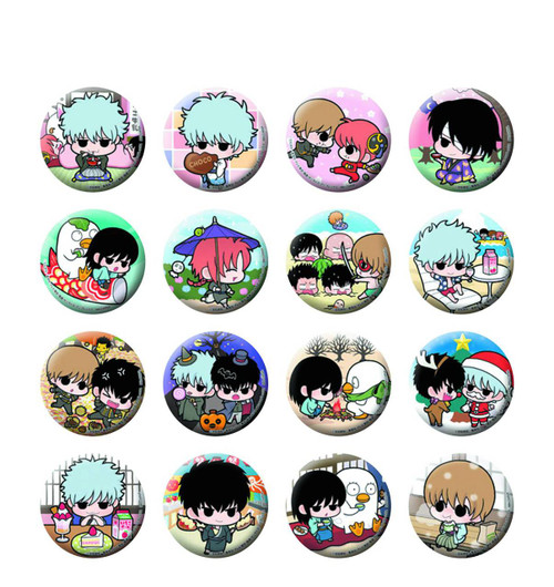 Gintama Yorozuya Fortune Badge Calendar 16pc Ds -- MAY152500