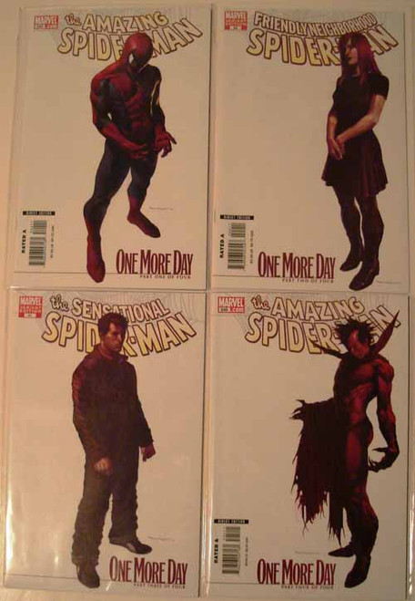Spider-Man OMD Amazing 544 545 Friendly 24 Sensational 41 Djurdjevic | COMIC00000181 Spider-Man OMD Amazing 544 545 Friendly 24 Sensational 41 Djurdjevic | COMIC00000181