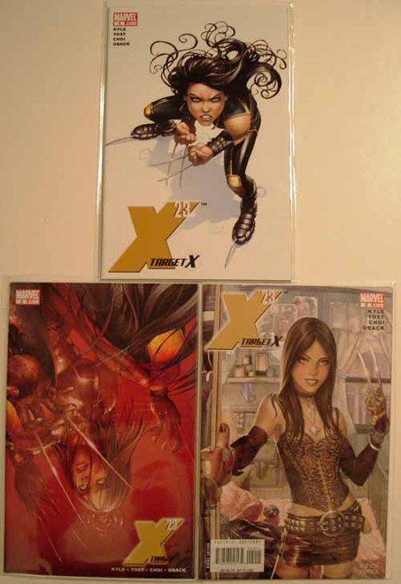 X-23 Target X 1, 2, 3 Set Choi Kyle Yost Wolverine Old Man Logan X-Men | COMIC00000183 X-23 Target X 1, 2, 3 Set Choi Kyle Yost Wolverine Old Man Logan X-Men | COMIC00000183