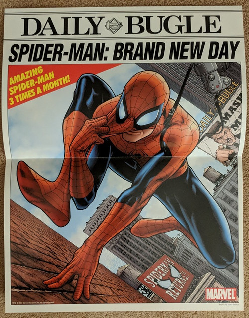 Spider-Man Brand New Day Daily Bugle Official Poster Ad New | PLATES00000014