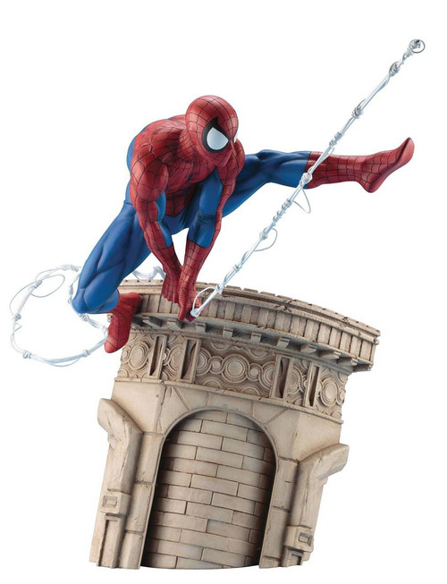 Marvel Universe Spider-Man Webslinger ARTFX Statue | Kotobukiya New DEC172551 Marvel Universe Spider-Man Webslinger ARTFX Statue | Kotobukiya New DEC172551