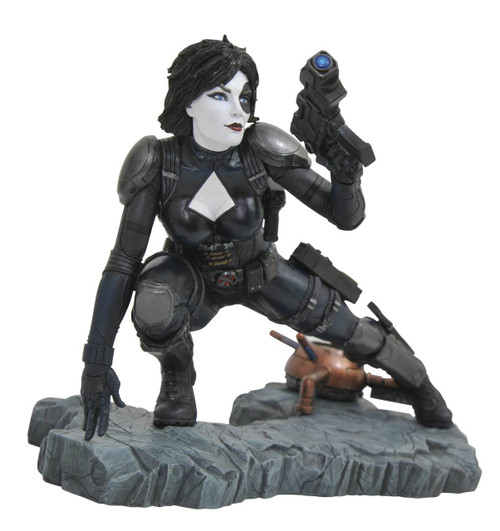 Marvel Premiere Domino Comic Statue | X-Men X-Force Diamond Select JUN182321 Marvel Premiere Domino Comic Statue | X-Men X-Force Diamond Select JUN182321