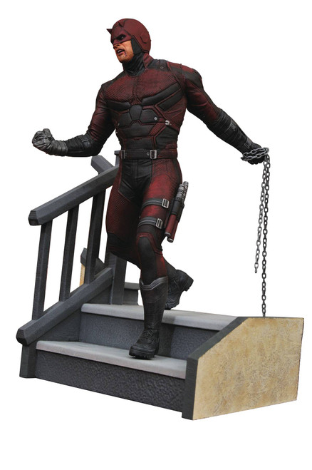 Marvel Premiere Netflix Daredevil Statue | Diamond Select NOV182285 Marvel Premiere Netflix Daredevil Statue | Diamond Select NOV182285
