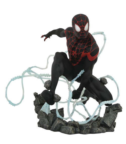 Marvel Spider-Man Miles Morales Premier Collection Statue Avengers Diamond OCT192545