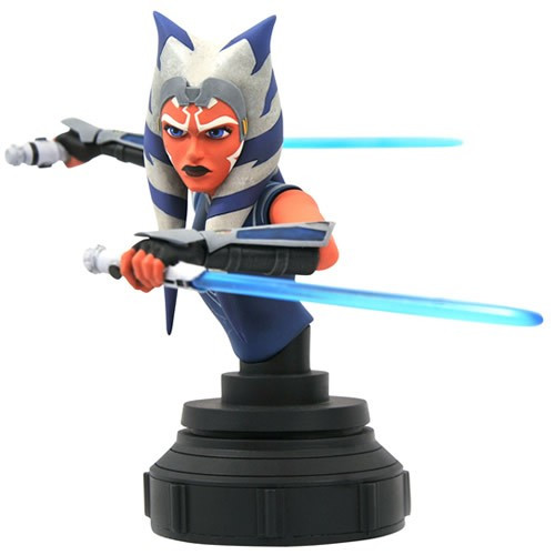 Star Wars Clone Wars Ahsoka 1/7 Scale Bust NOV201953 Star Wars Clone Wars Ahsoka 1/7 Scale Bust NOV201953