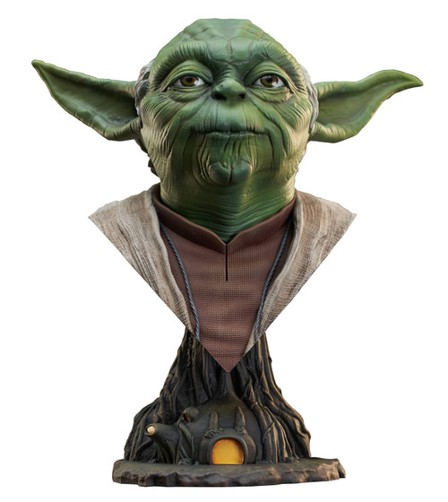 Star Wars Return of the Jedi Legends in 3D ROTJ Yoda 1/2 Scale Bust (NOV212074)