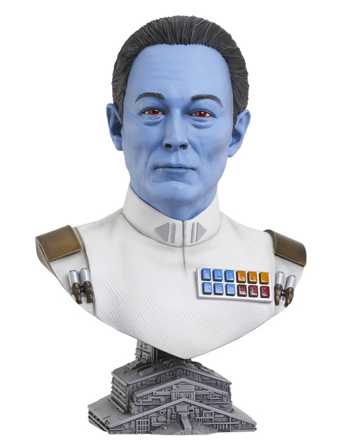 Star Wars L3D Ahsoka Disney+ Thrawn 1/2 Scale Bust Gentle Giant NOV232006 STL298806 1 Star Wars L3D Ahsoka Disney+ Thrawn 1/2 Scale Bust Gentle Giant NOV232006 STL298806 1