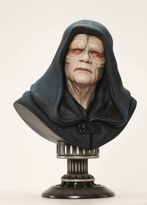 Star Wars Return of the Jedi Emperor Palpatine Legends 1/2 Scale Bust SEP232334 STL293127 Star Wars Return of the Jedi Emperor Palpatine Legends 1/2 Scale Bust SEP232334 STL293127